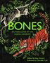 Text: "BONES: AN INSIDE LOOK AT THE ANIMAL KINGDOM". Skelett oben im Bild, Tiger rechts unten, von Pflanzen umgeben.