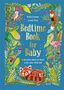 "Bedtime Book for Baby" von Ruth Symons, Anneli Bray. Bunte Illustration von Waldtieren und Pflanzen auf blauem Hintergrund.