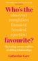 „Who’s the cleverest naughtiest funniest bossiest sportiest favourite?“ Gelber Hintergrund, Buchtitel von Catherine Carr.
