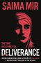 "SAIMA MIR" in Rot oben, darunter "THE TIME HAS COME FOR... DELIVERANCE". Schwarz-rotes Porträt einer Person mit Kopfbedeckung., Buch