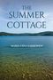 Text: "THE SUMMER COTTAGE" und "MARJA-LIISA KAKKONEN". Ansicht eines klaren Sees mit Kieselsteinen, im Hintergrund Wälder und Hügel.