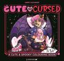 „Harry Alexander: Cute and Cursed. A Cute & Spooky Colouring Book.“ Illustration: Person mit pinkem Haar und Flügeln., Buch
