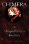 „CHIMERA: A Shapeshifter's Journey“ von Lisa Stathoplos, zeigt ein Gesicht mit tierähnlichen Hörnern., Buch