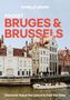 Oben steht "Pocket Bruges & Brussels". Unten: "Discover twice the place in half the time". Ein Kanal mit Häusern., Buch