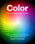 Text: "Color, The Professional’s Guide, Understanding and Mastering Colour in Art, Design and Culture, Karen Triedman".  
Illustration: Ein buntes, strahlenförmiges Muster., Buch