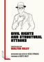 "Civil Rights and Structural Attacks" von Walter Riley. Illustration eines Mannes mit Anzug, Hut und Brille links., Buch
