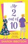 "Mr 2 out of 10", "They agreed on boundaries, They forgot about feelings", "Sharon Ibbotson". Frau im Blumenmusterkleid, Mann in Shorts., Buch
