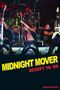 "Midnight Mover" in gelb, "Accept '79-'96" in rot. Rockband spielt leidenschaftlich auf der Bühne., Buch