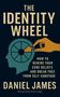 "The Identity Wheel. How to Rewire Your Core Beliefs and Break Free from Self-Sabotage. Daniel James." Silhouettekopf mit Rad., Buch
