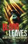 „BLOOD & LEAVES“, „ONE MAN'S FIGHT AGAINST WILDLIFE TRAFFICKING“, „SAGE KANE“. Illustration eines Orang-Utans im Dschungel., Buch