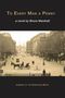 "TO EVERY MAN A PENNY", "a novel by Bruce Marshall", "LIBRARY OF THE CHRISTIAN SPIRIT". Sepia-Foto einer belebten Straße.