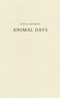 Joshua Beckman: Animal Days, Buch
