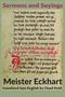 Meister Eckhart: Sermons and Sayings, Buch