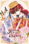 „Yona of the Dawn 1･2･3“ steht vor einer rothaarigen Frau in königlicher Kleidung, umgeben von Schwertern., Buch