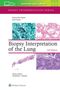 "Biopsy Interpretation of the Lung, 3rd Edition" von David Ilan Suster und Saul Suster. Vier mikroskopische Bilder.