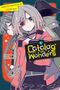 "Origami Map, Imagination Outlet, and Other Stories" und "Catalog of Wonders". Anime-Stil mit zwei Figuren., Buch