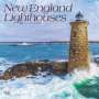 Browntrout: New England Lighthouses 2025 12 X 24 Inch Monthly Square Wall Calendar Plastic-Free, Kalender