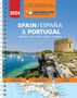 Michelin Straßenatlas Spanien & Portugal mit Spiralbindung, Karten