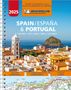 Michelin: Michelin Straßenatlas Spanien & Portugal mit Spiralbindung, KRT