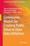 : Governance Models for Creating Public Value in Open Data Initiatives, Buch