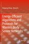 Rongrong Zhang: Energy-Efficient Algorithms and Protocols for Wireless Body Sensor Networks, Buch