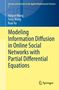 Haiyan Wang: Modeling Information Diffusion in Online Social Networks with Partial Differential Equations, Buch