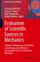 : Evaluation of Scientific Sources in Mechanics, Buch