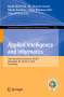: Applied Intelligence and Informatics, Buch