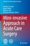 Mini-invasive Approach in Acute Care Surgery, Buch