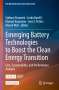 Emerging Battery Technologies to Boost the Clean Energy Transition, Buch