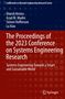 The Proceedings of the 2023 Conference on Systems Engineering Research, Buch