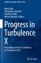 Progress in Turbulence X, Buch