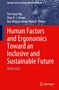 Human Factors and Ergonomics Toward an Inclusive and Sustainable Future, Buch