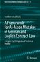 Turkhan Ismayilzada: A Framework for AI-Made Mistakes in German and English Contract Law, Buch