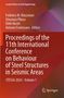 Proceedings of the 11th International Conference on Behaviour of Steel Structures in Seismic Areas, 2 Bücher