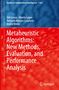 Erik Cuevas: Metaheuristic Algorithms: New Methods, Evaluation, and Performance Analysis, Buch