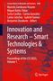 Innovation and Research ¿ Smart Technologies & Systems, Buch