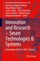 Innovation and Research ¿ Smart Technologies & Systems, Buch