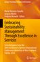 Embracing Sustainability Management Through Excellence in Services, Buch