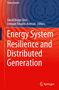 Energy System Resilience and Distributed Generation, Buch