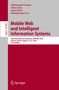 Mobile Web and Intelligent Information Systems, Buch