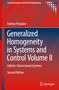 Andrey Polyakov: Generalized Homogeneity in Systems and Control Volume II, Buch