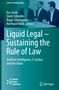 Liquid Legal - Sustaining the Rule of Law, Buch, Buch