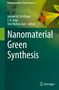 Nanomaterial Green Synthesis, Buch, Buch