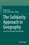 Titel: "The Solidarity Approach in Geography". Untertitel: "Cases from the Indian Subcontinent". Grüne Buchcover mit Springer-Logo., Buch