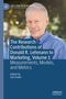 Titel: "The Research Contributions of Donald R. Lehmann to Marketing, Volume 1". Bearbeiteter blauer Hintergrund mit einem älteren Mann., Buch