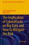 Text: "The Implication of Cyberattacks on Big Data and How to Mitigate the Risk." Autoren: Fadele Ayotunde Alaba, Alvaro Rocha. Unten: Springer-Logo. Hintergrund: Abstrakte Linien., Buch