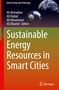 Titel "Sustainable Energy Resources in Smart Cities", Herausgeber Ali Ahmadian et al., Grüntöne mit Erdkugel und Yin-Yang-Symbol., Buch