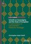 „Schmitt on Sovereignty and the State of Exception“ in Weiß auf grünem Hintergrund, mit geometrischen Mustern und Palgrave-Logo., Buch