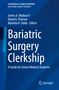 "Bariatric Surgery Clerkship: A Guide for Senior Medical Students" mit blaue Töne und Springer-Logo unten., Buch
